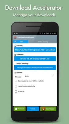 Download Accelerator android App screenshot 4